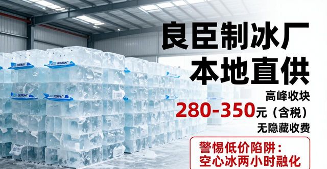 北辰良臣制冰厂_北辰降温冰块厂_降温冰块质量选择标准