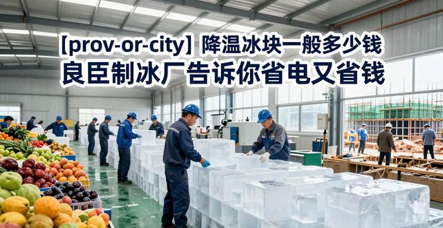 北辰降温冰块一般多少钱 良臣制冰厂告诉你省电又省钱