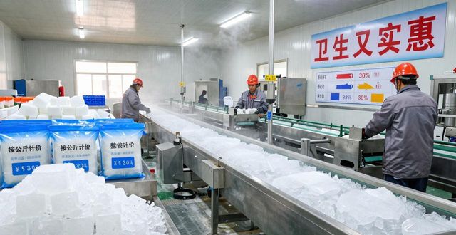 北辰食用冰哪里买 良臣制冰厂卫生又实惠